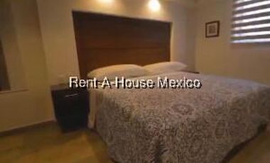 Departamento Amueblado en Renta en Campestre Churubusco, Coyoacan CR 26-2461.