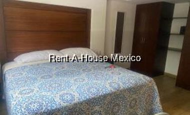 Departamento Amueblado en Renta en Campestre Churubusco, Coyoacan CR 26-2461.