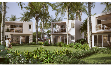 Venta de casas en The Tides Townhouses -  Playa Caracol
