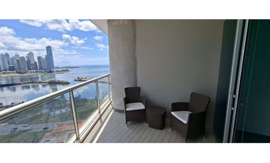 SE ALQUILA EN PH YACHT CLUB - AVENIDA BALBOA - AMOBLADO