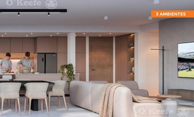 Departamento en 2 plantas en venta 3 ambientes - En Pozo - Sensum Quilmes Condominio   Resort.