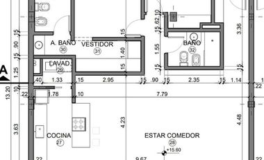 Departamento en zona centro