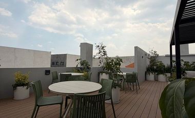 En Renta Departamento Con Amenidades En Col. Roma