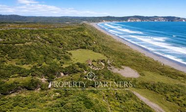 Terreno con orilla de mar en «Playa Rahue», vistas espectaculares y alto potencial inmobiliario