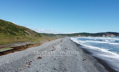 Terreno con orilla de mar en «Playa Rahue», vistas espectaculares y alto potencial inmobiliario