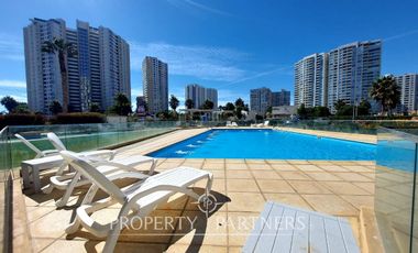 Departamento año corrido, amoblado en Costa Marina I