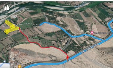 Terreno en venta Lunahuana