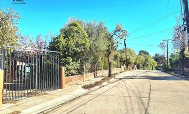 Vende Terreno Con Casa Antigua En Quilpué