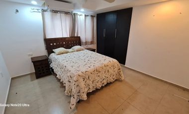 DEPARTAMENTO EN RENTA, AMUEBLADO. 1 RECAMARA. CARMEN, CAMPECHE.
