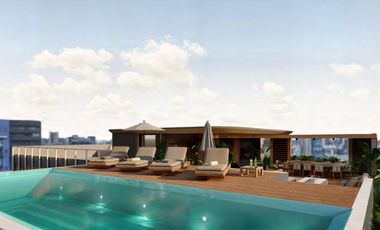 Departamento de 4 ambientes con dependencia y balcón terraza en Bajo Belgrano full amenities