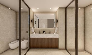 Departamento de 4 ambientes con dependencia y balcón terraza en Bajo Belgrano full amenities