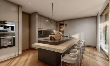 Piso de 4 ambientes con dependencia y balcón terraza en Bajo Belgrano full amenities