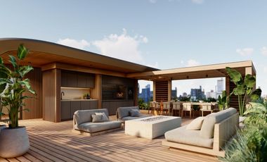 Piso de 4 ambientes con dependencia, terraza y piscina privada en Bajo Belgrano full amenities