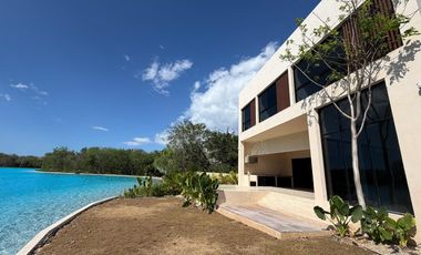 Casa en venta con vista al lago en Mérida Yucatán Country Club | Casa Acqua |