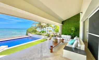 Casa En Venta Zona Hotelera Frente Al Mar
