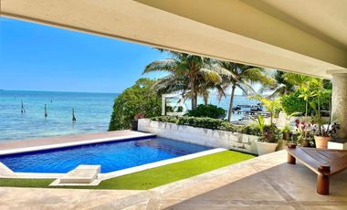 Casa En Venta Zona Hotelera Frente Al Mar