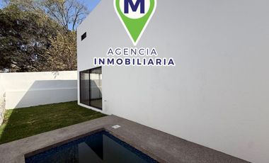 *ESTRENA CASA  CON JARDÍN Y ALBERCA  PROPIA EN PRIVADA DE SOLO 5 CASAS*