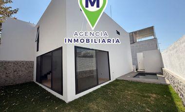 *ESTRENA CASA  CON JARDÍN Y ALBERCA  PROPIA EN PRIVADA DE SOLO 5 CASAS*