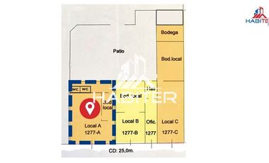 Local Comercial en Arriendo en COD39827 Ubicado en Miraflores cercano a General Cruz