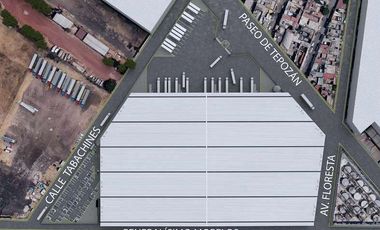Renta Nave Industrial con Oficinas, 32,634m2, Floresta, Los Reyes Acaquilpan