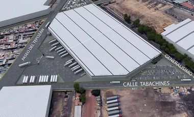 Renta Nave Industrial con Oficinas, 32,634m2, Floresta, Los Reyes Acaquilpan