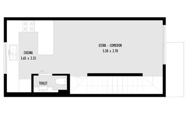 Duplex de 3 dormitorios en Venta a Estrenar
