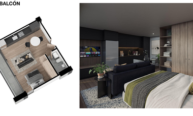 Departamento SUITE en PREVENTA, Colonia Americana, Guadalajara, Jalisco.