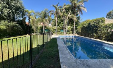 Casa en alquiler Barrio Cerrado LAS BARRANCAS con pileta