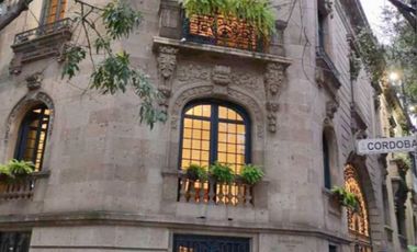 Departamento en Renta, Edif Porfiriano, Roma Norte