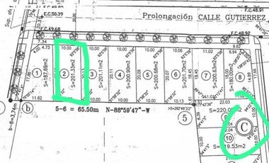 Terreno en venta en General Gutierrez- Maipu