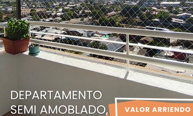 DEPARTAMENTO SEMI AMOBLADO COND PLAZA DEL ESTE