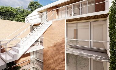 DEPARTAMENTO DE UN DORMITORIO CON  PATIO EN CONSTR