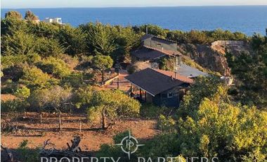 Tunquen, Hermosa Casa Ecologica en 1° Linea en exclusivo sector La Boca.