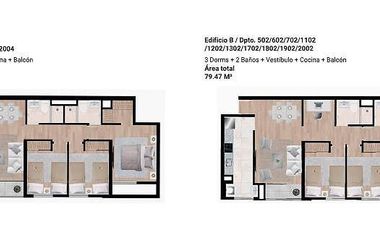 Departamentos en venta - Santa Beatriz
