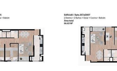 Departamentos en venta - Santa Beatriz