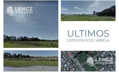 Venta Lote Florencio Varela, Escritura, Anticipo y Financiación directa. VIVIENDA, COMERCIAL, BLOCK