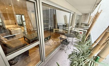 Monoambiente AMOBLADO en ALQUILER con pileta, sauna y gimanasio en Retiro