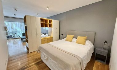 Monoambiente AMOBLADO en ALQUILER con pileta, sauna y gimanasio en Retiro