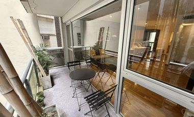 Monoambiente AMOBLADO en ALQUILER con pileta, sauna y gimanasio en Retiro