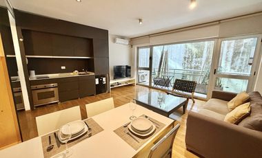 Monoambiente AMOBLADO en ALQUILER con pileta, sauna y gimanasio en Retiro