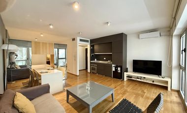 Monoambiente AMOBLADO en ALQUILER con pileta, sauna y gimanasio en Retiro