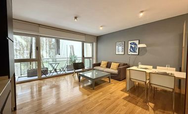 Monoambiente AMOBLADO en ALQUILER con pileta, sauna y gimanasio en Retiro