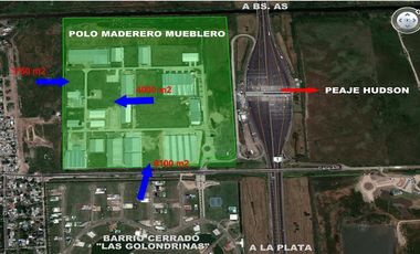 GALPON EN ALQUILER A ESTRENAR 2320 M2 - POLO MADERERO HUDSON