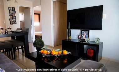 Casa dúplex en planta baja con 2 recámaras y amenidades