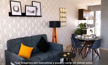Casa dúplex en planta alta con 2 recámaras y amenidades