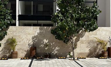 Departamento de dos recámaras en renta en Temozón Norte, Mérida
