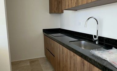 Departamento de dos recámaras en renta en Temozón Norte, Mérida