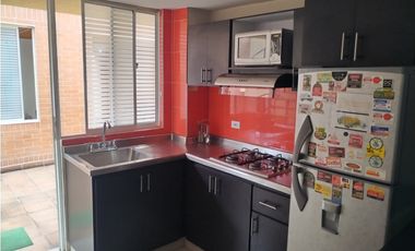 ARRIENDO POR MESES APTO 50 M2 AMOBLADO - 3 HABITACIONES - CHIA