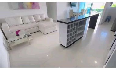 Apartamento amoblado en renta Santa Marta Bello Horizonte
