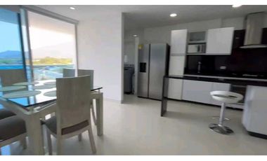 Apartamento amoblado en renta Santa Marta Bello Horizonte